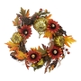 Northlight 24-in Indoor Flower Artificial Thanksgiving Wreath