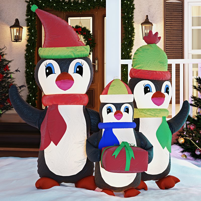 Christmas Inflatable Pengui...
