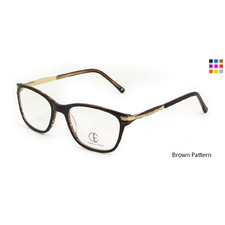 CIE SEC100 Eyeglasses.Brown pattern 