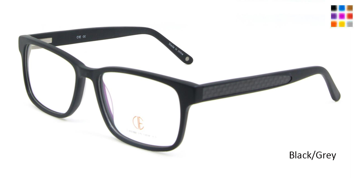 Black/Grey CIE SEC107 Eyegl...