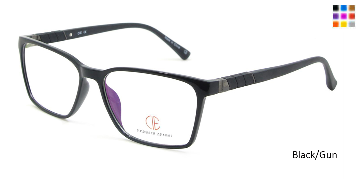 Black/Gun CIE SEC109 Eyegla...
