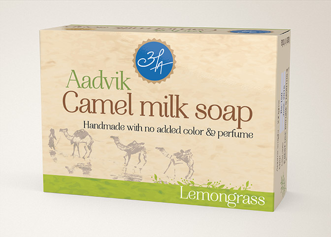 Camel milk soaps with Lemon...