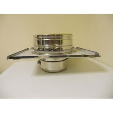  flexible liner adaptor to twin wall flue -150mm Dia (671) | Flue Direct Limited