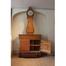  19th century Swedish Mora Clock Cupboard