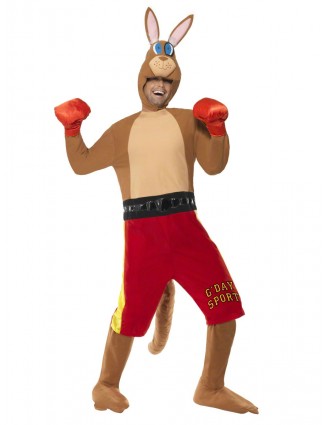 Kangaroo Boxer Costume Fron...