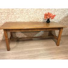 Light elm wood  farmhouse table 