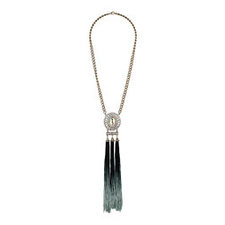 Tassel and Stone Pendant