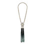 Tassel and Stone Pendant