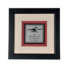 Engraved Framed Awards - FESH55X7