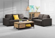 Nixon Fabric Sofa Pair from...