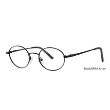 Vivid 386 Eyeglasses, Black/Whit Grey