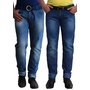 Ben Carter Men's Cotton Denim Jeans - Set Of 2 - HomeShop18.com