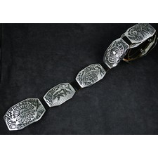 Chalmers Day “The Emergence” Overlay Concho Belt