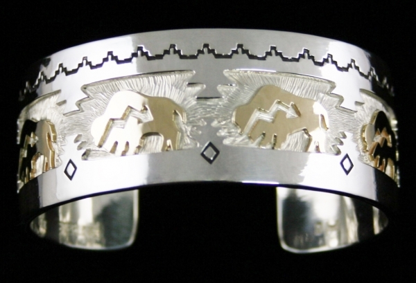 Dina Huntinghorse Solid 14K...