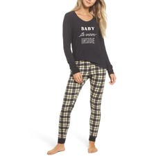 =Make   Model Snow Day Graphic Pajamas