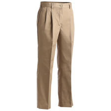 Wholesale Chef Pants - Edwards Ladies All Cotton Pleated Pant