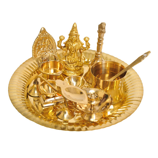 Lakshmi Devi Puja Thali