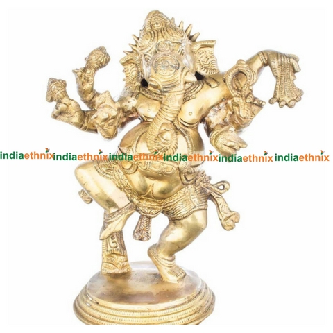 Lord Ganesha Brass Statue –...