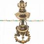 Lord Ganesha Brass Statue Lamp – 23inch