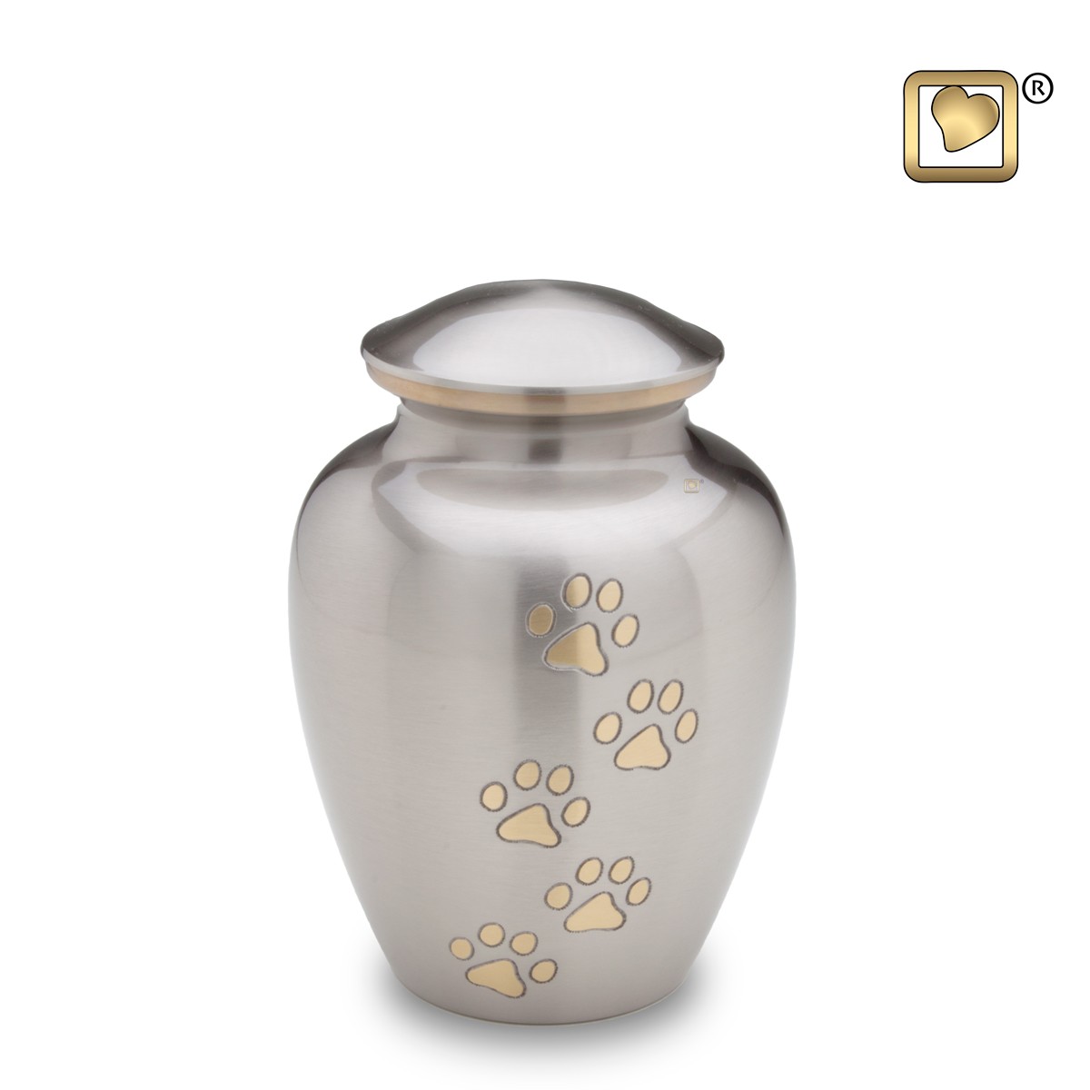 Classic Pewter Pet Small Urn