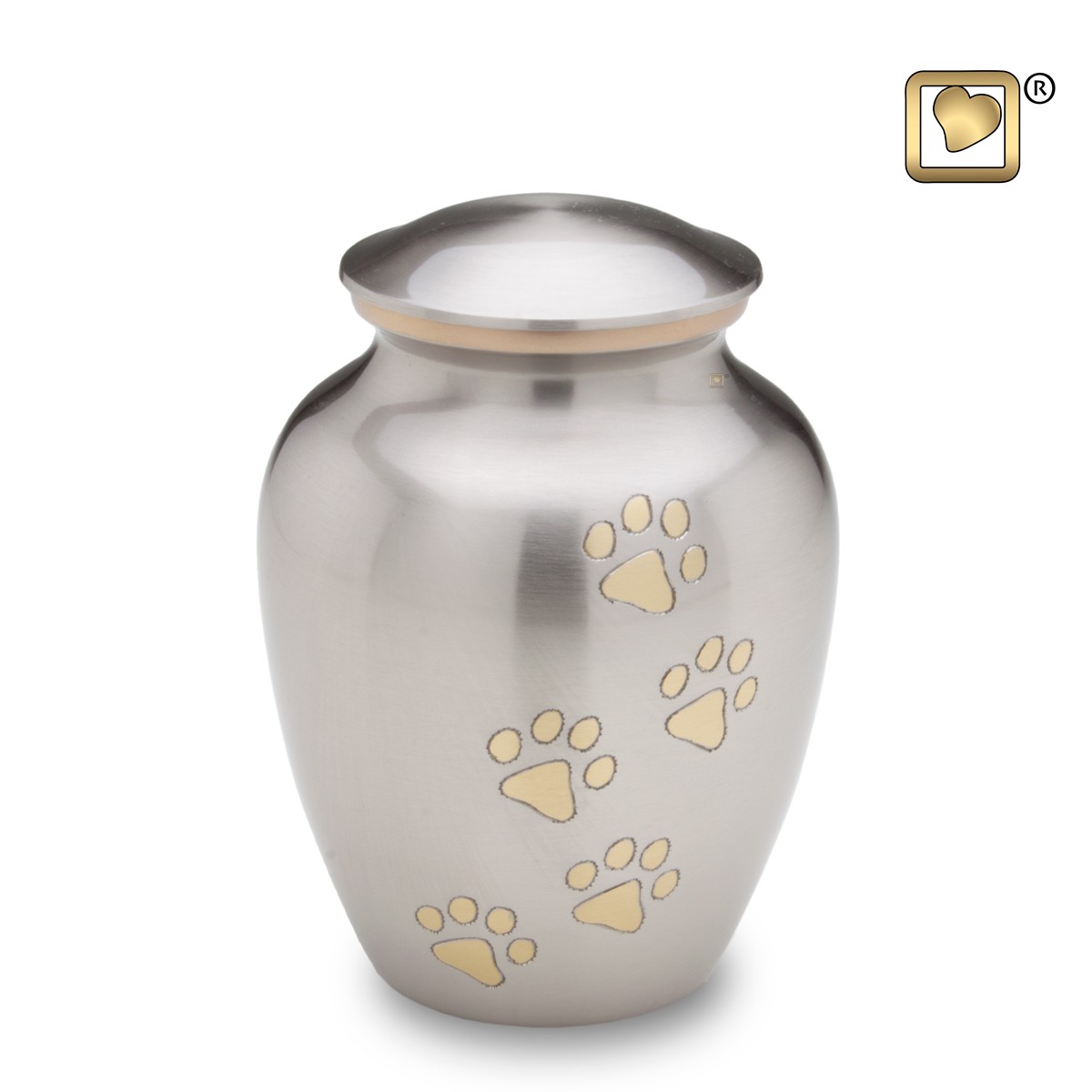 Classic Pewter Pet Medium Urn