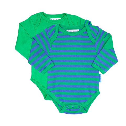 Green Stripe Baby Bodies 2 ...