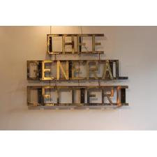 Mid to Late 20th century French Cafe Sign 