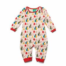 Image of Organic Fairtrade Cotton - The Bear Necessities Playsuit