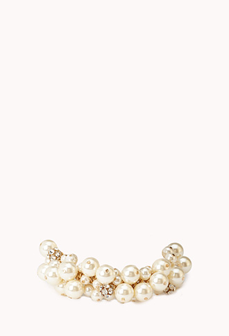 Opulent Faux Pearl Bracelet...