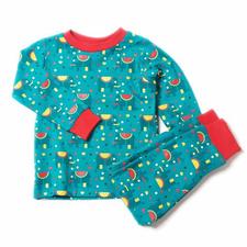 Organic Fairtrade Cotton - Jungle Elephants PJ's
