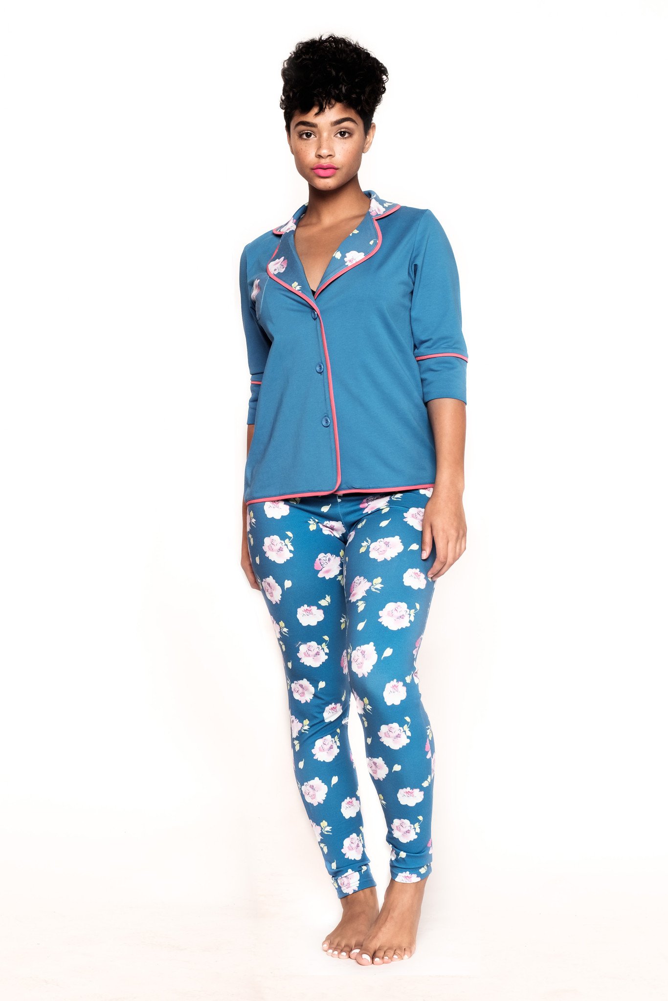 Daisy-Floral PJ Pant Set