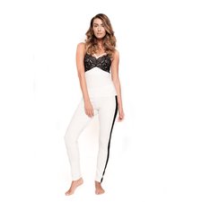 Tuxedo- White and Black PJ Pant Set