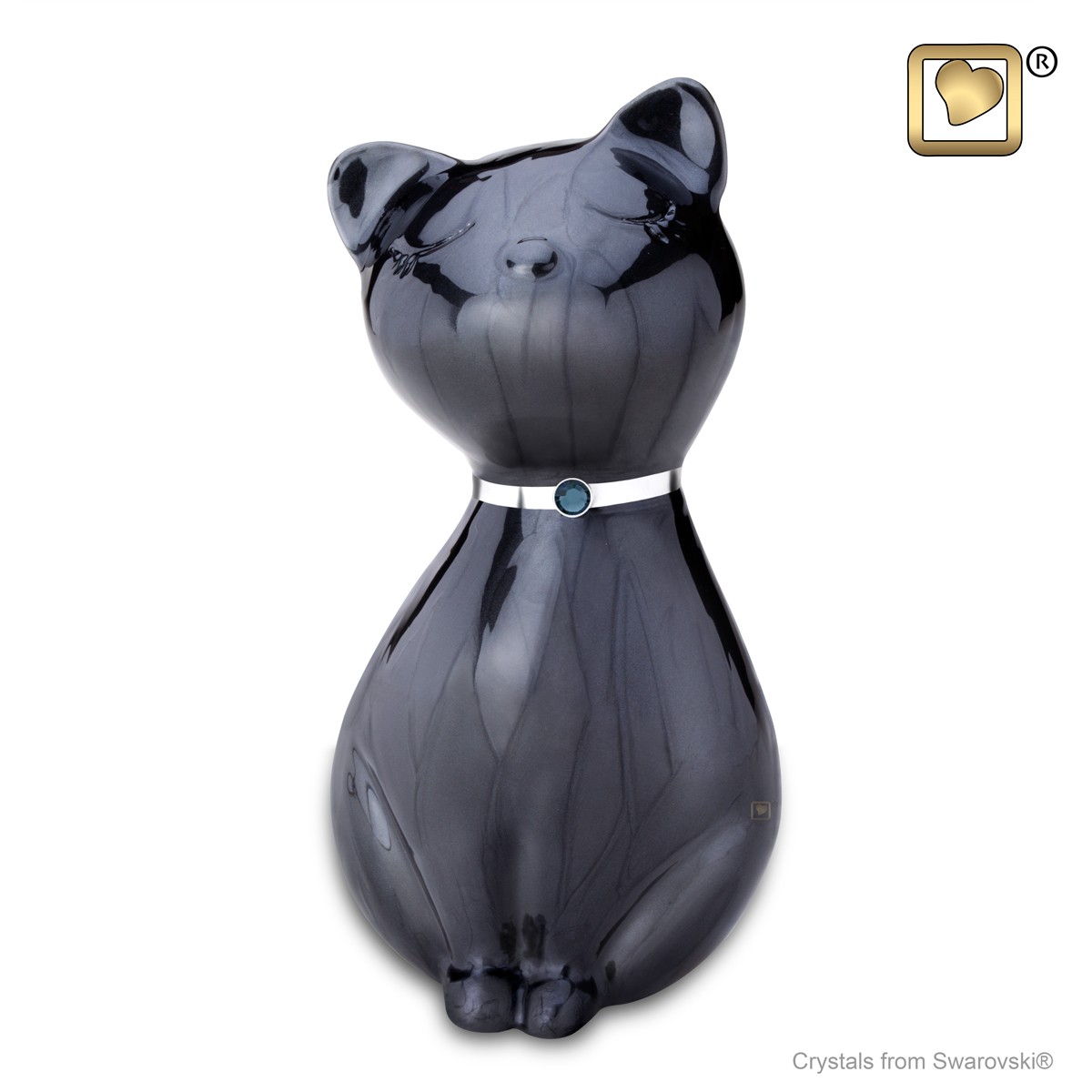 Princess Cat Midnight Pet Urn