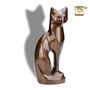 Cat Bronze Pet Urn