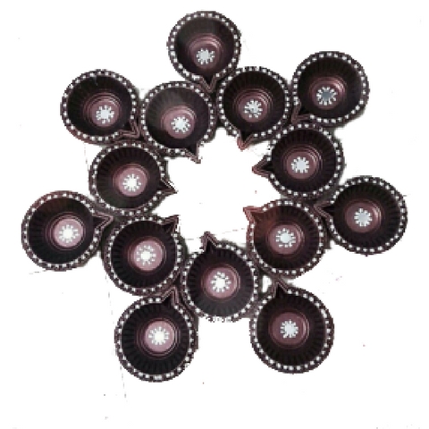 Decorative Diya – Purple