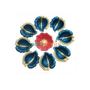 Decorative Diya Set -Blue