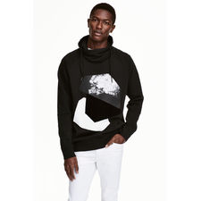 Chimney-collar Sweatshirt