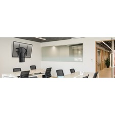 QP60-46T: Height Adjustable / Vertical Glide Mount with Tilt and Counterbalance