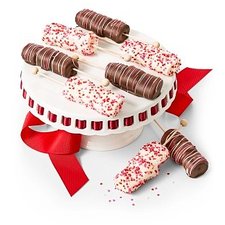 Valentine's Day Chocolate Covered Marshmallow Pops