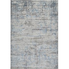 Machine Made Contemporary and Modern Rugs JULIET JU-01 BLUE-Oriental Designer Rugs