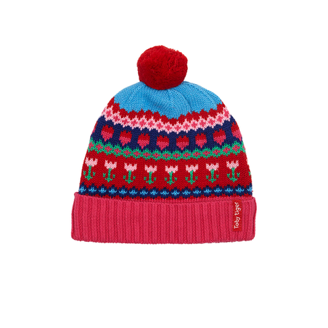 Tulip Knitted Hat - Fleece ...