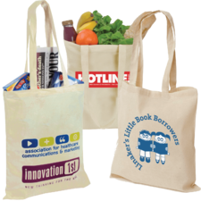 Cotton Printed Tote Bags 5oz