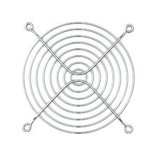 120mm Fan Guard, Wire SC120-W16SS Stainless Steel