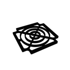 60mm Fan Guard, Plastic SC60-P05