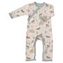 Image of Pigeon Organics Woodland Romper - Blue Wolf