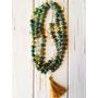I Am Balanced and One with Nature - 108 Mala Bead Necklace - A Peace of Mind Jewelry & Boutique