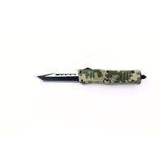 Agitator Tanto OTF (Out the Front) Automatic Knife - Camo – Spider Gear