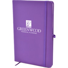 A5 Soft Touch Lined Notebook