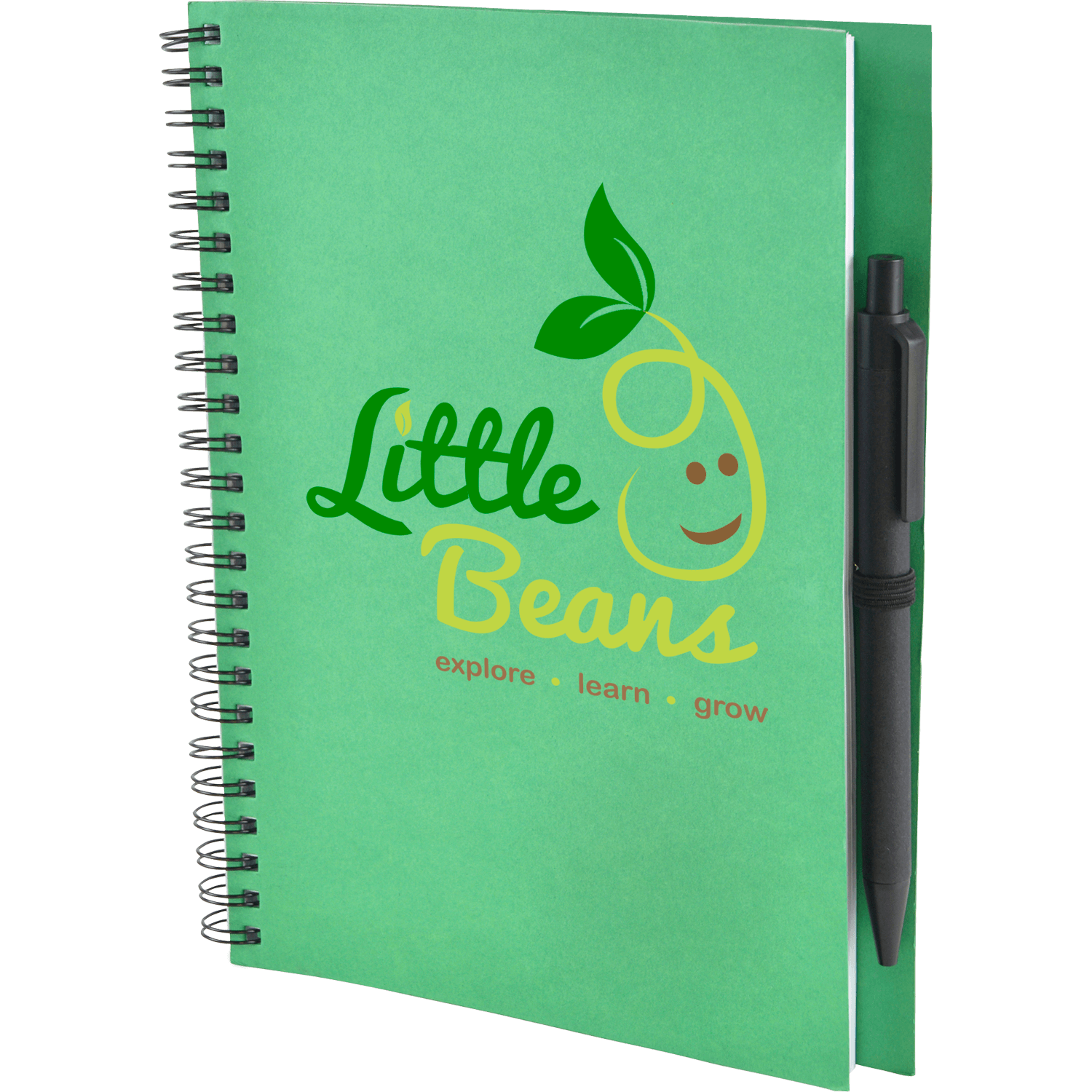 A5 Recycled Card Notebook w...