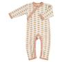 Image of Pigeon Organics Country Garden Romper - Pink Butterfly